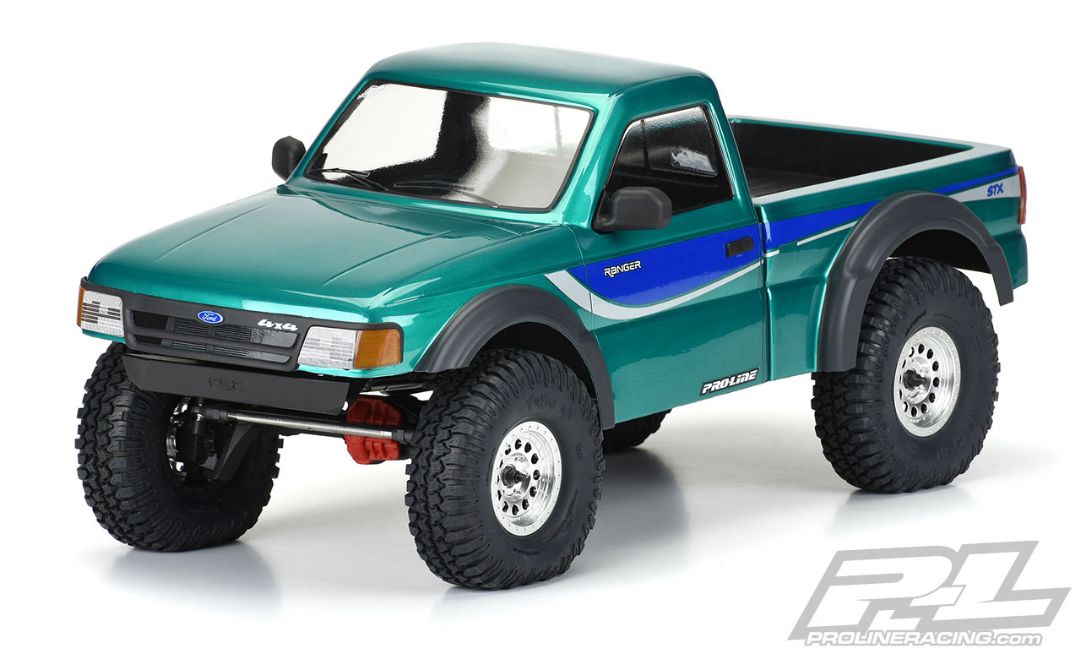 Pro-Line 1993 Ford Ranger Clear Body Set for 12.3" (313mm) Wheelbase Scale Crawlers