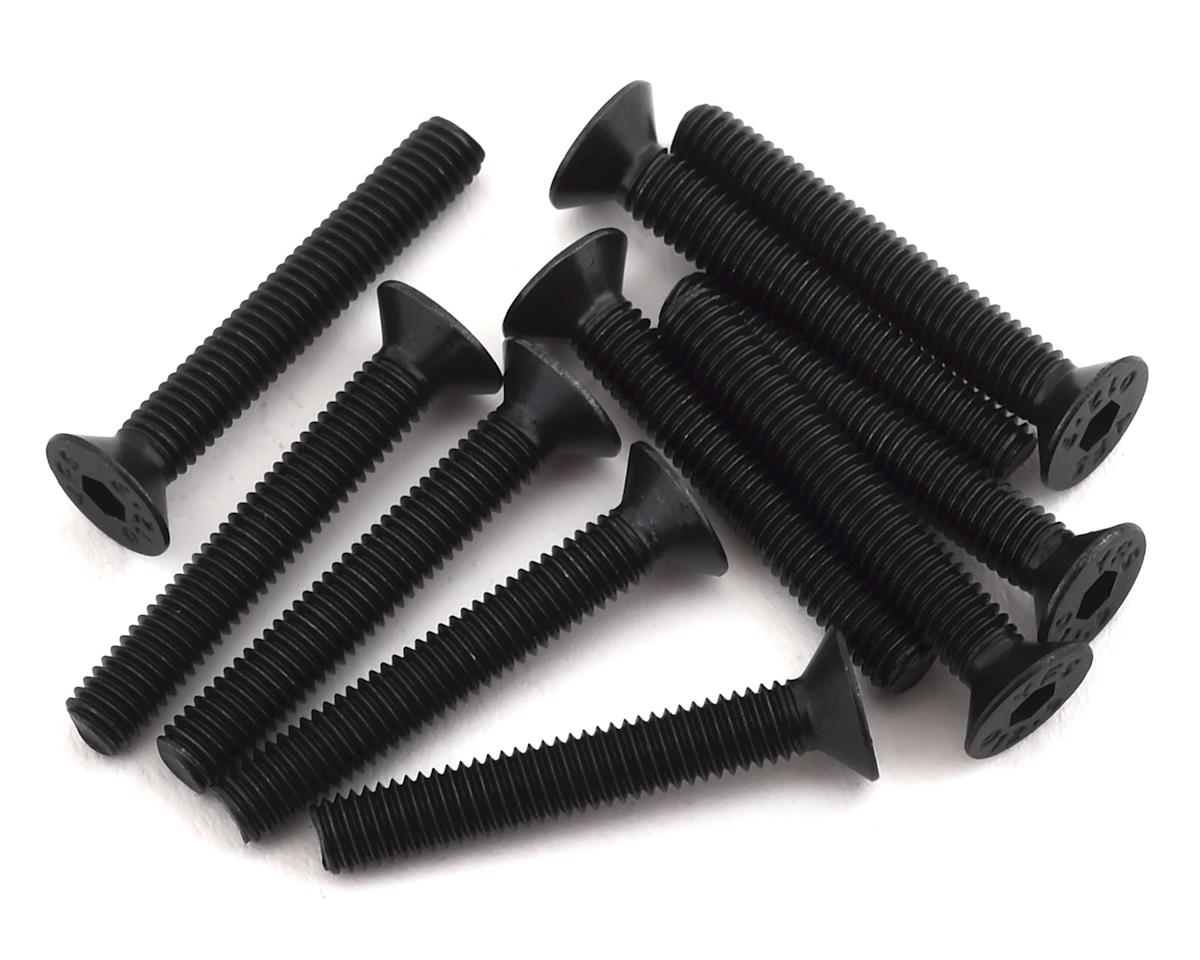 EcoPower 3mm "High Strength" Steel Flat Head Screws (10) (3x20mm)