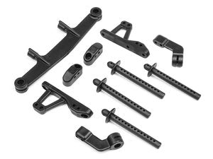 HPI Body Post and Camber Link Set, (Front/Rear), Jumpshot