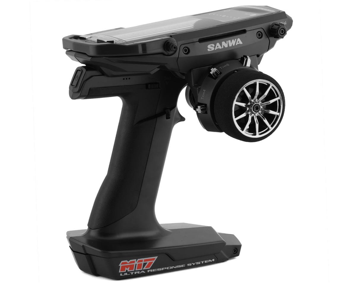 Sanwa M17 4CH 2.4G TX Transmitter with RX-492/RX-493i/Battery