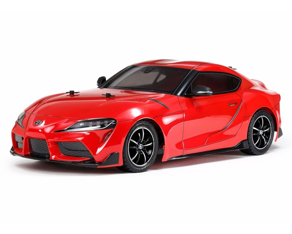 TOM'S GR Supra 1/10 ボディ 1/10RC XB(完成モデル) au TOM'S GR Supra (TT-02シャーシ): RCモデル