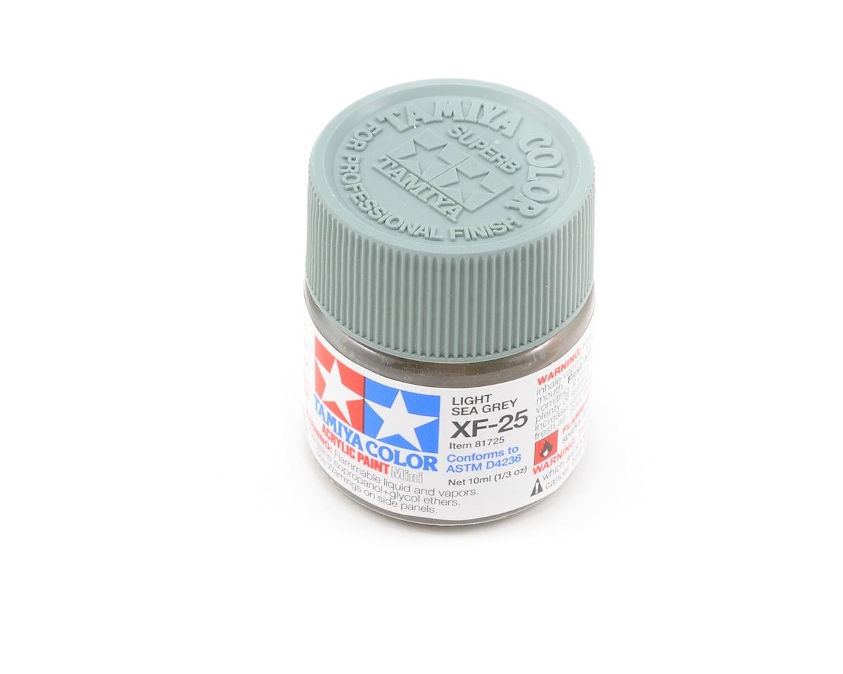 Tamiya XF-25 Flat Light Sea Grey Acrylic Paint (10ml)