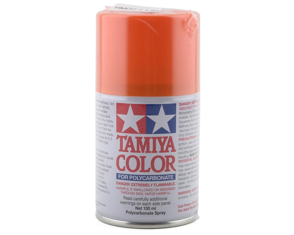 Tamiya Polycarponate Spray PS-62 Pure Orange - 100ml