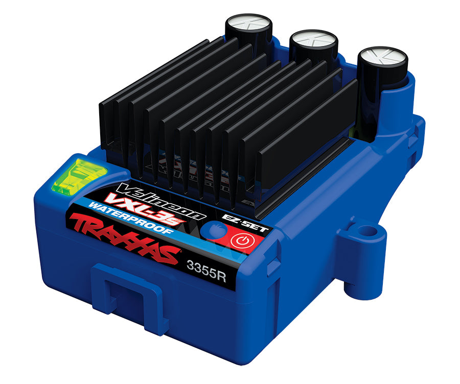 【美品】Traxxas VXL-3s ESCとVelineonブラシレスモーター Traxxas VXL-3S Brushless ESC (Waterproof)