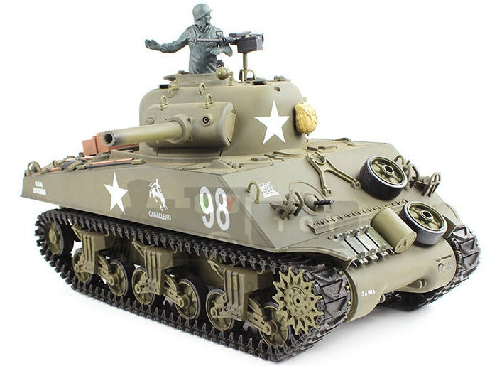 1:16 Scale Torro U.S M4A3 Tank Commander Figure WWII RC Tank - Foto 7