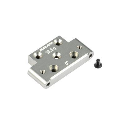 Xray ALU Front Arm Mount 0° -Swiss 7075 T6