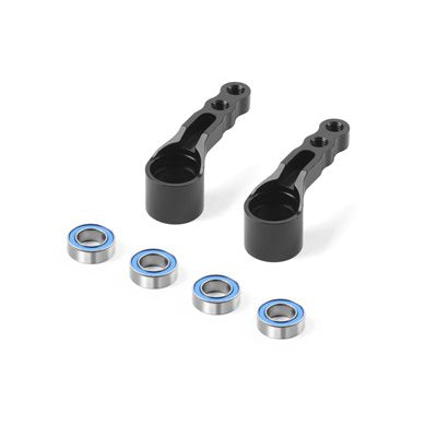 Xray Alu Steering Arm for 1-Piece Chassis-Swiss 7075 T6 (2)