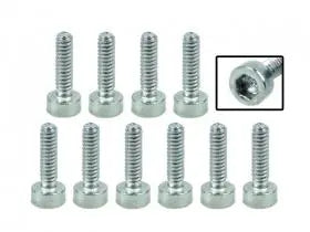 3Racing M1.6 CS1.6 x 6mm Socket Head-Socket (10pcs) 3RAC-SC02