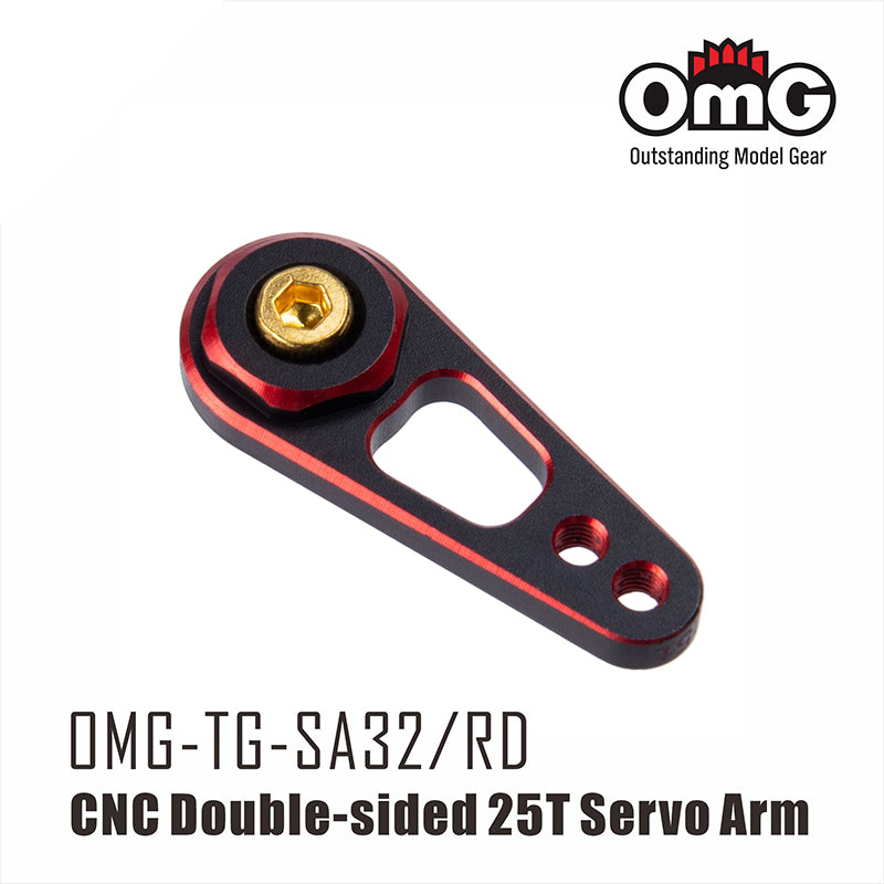 OMG 25T CNC Double-sided Servo Arm