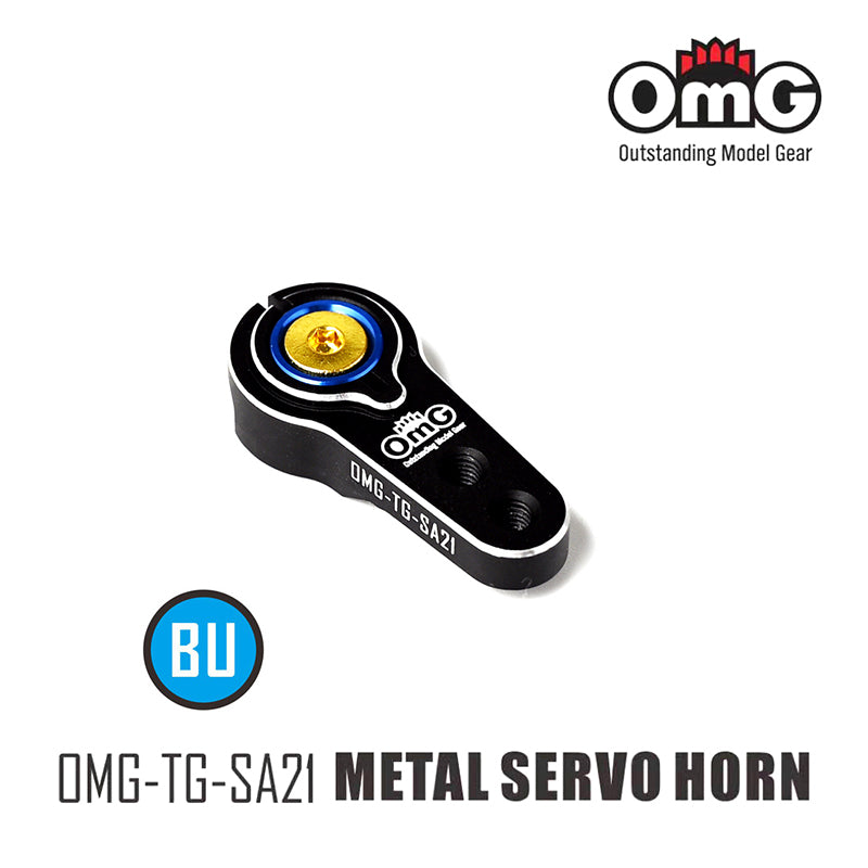 OMG 25T aluminum Servo Horn Type C Blue