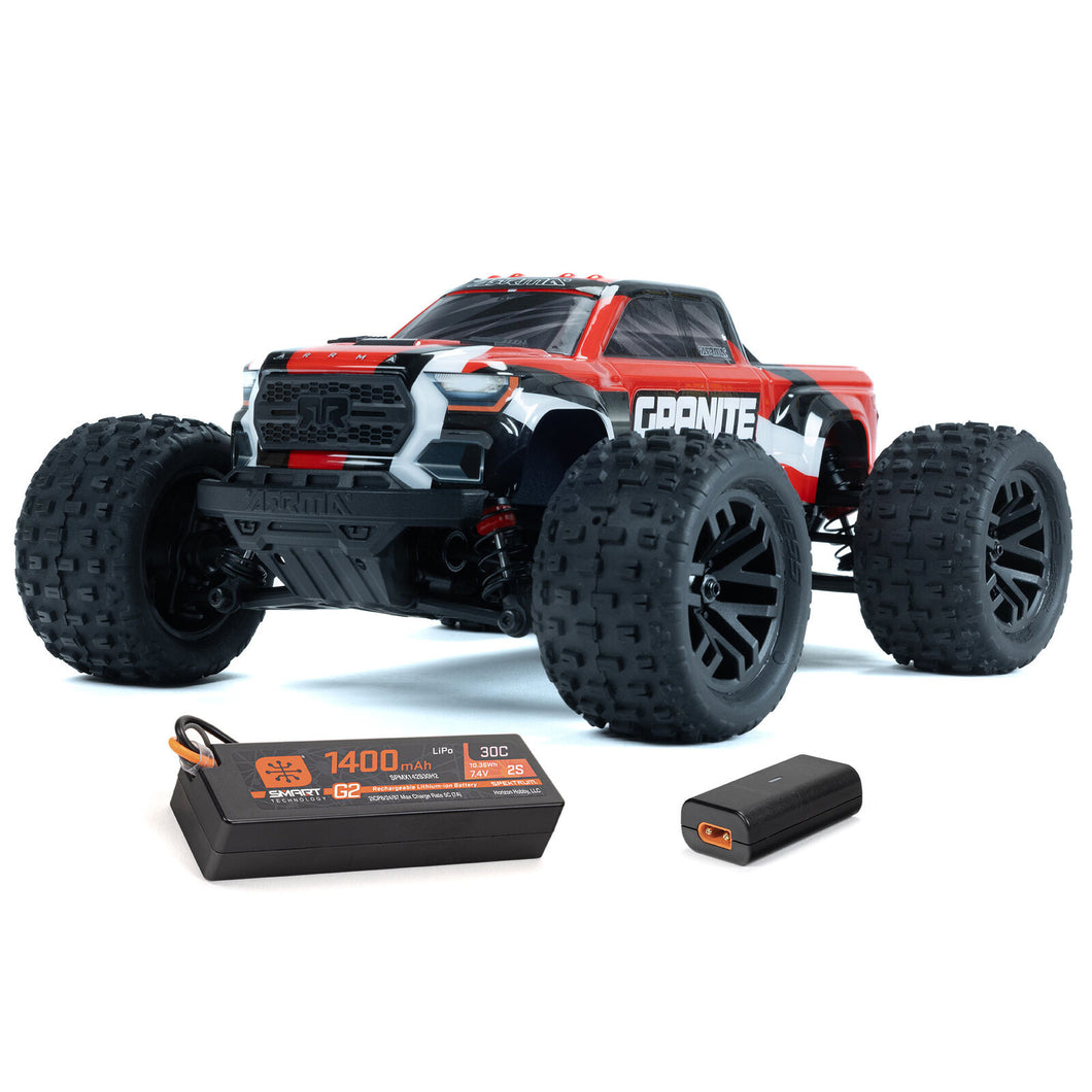 Arrma 1 18 GRANITE GROM MEGA 380 Brushed 4X4 Monster Truck RTR with Ba Xtreme RC Raceways