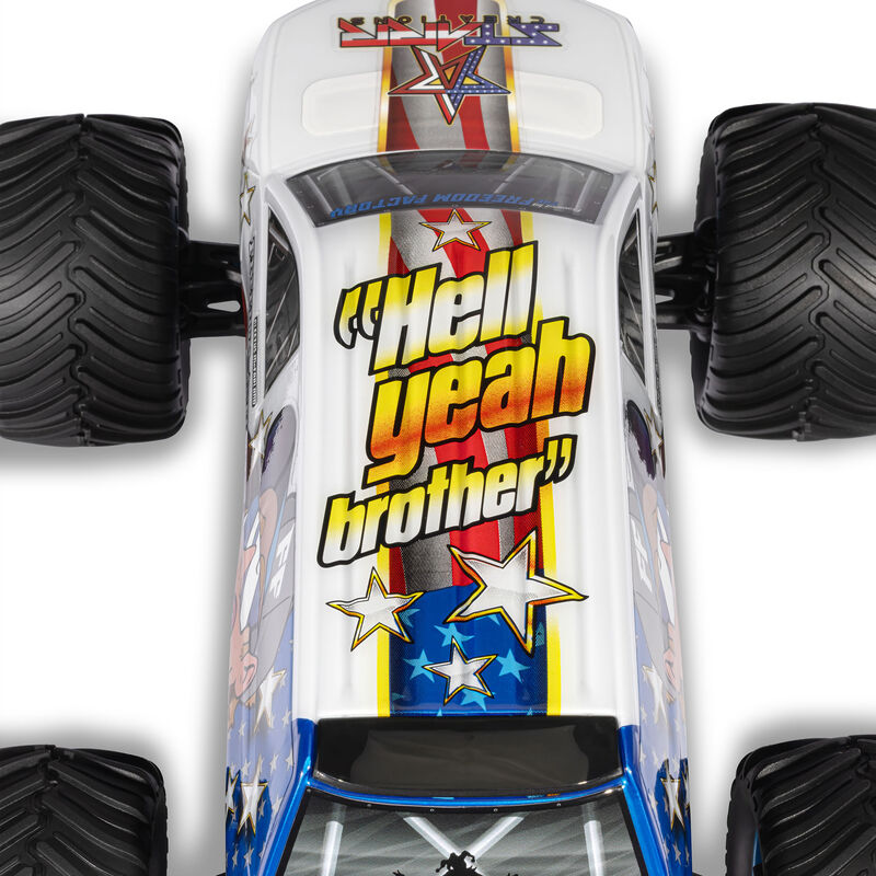 ** PRE-ORDER ** ARRMA FREEDOM FLYER GROM 1/16 4WD RTR - White (Battery & Charger Included)