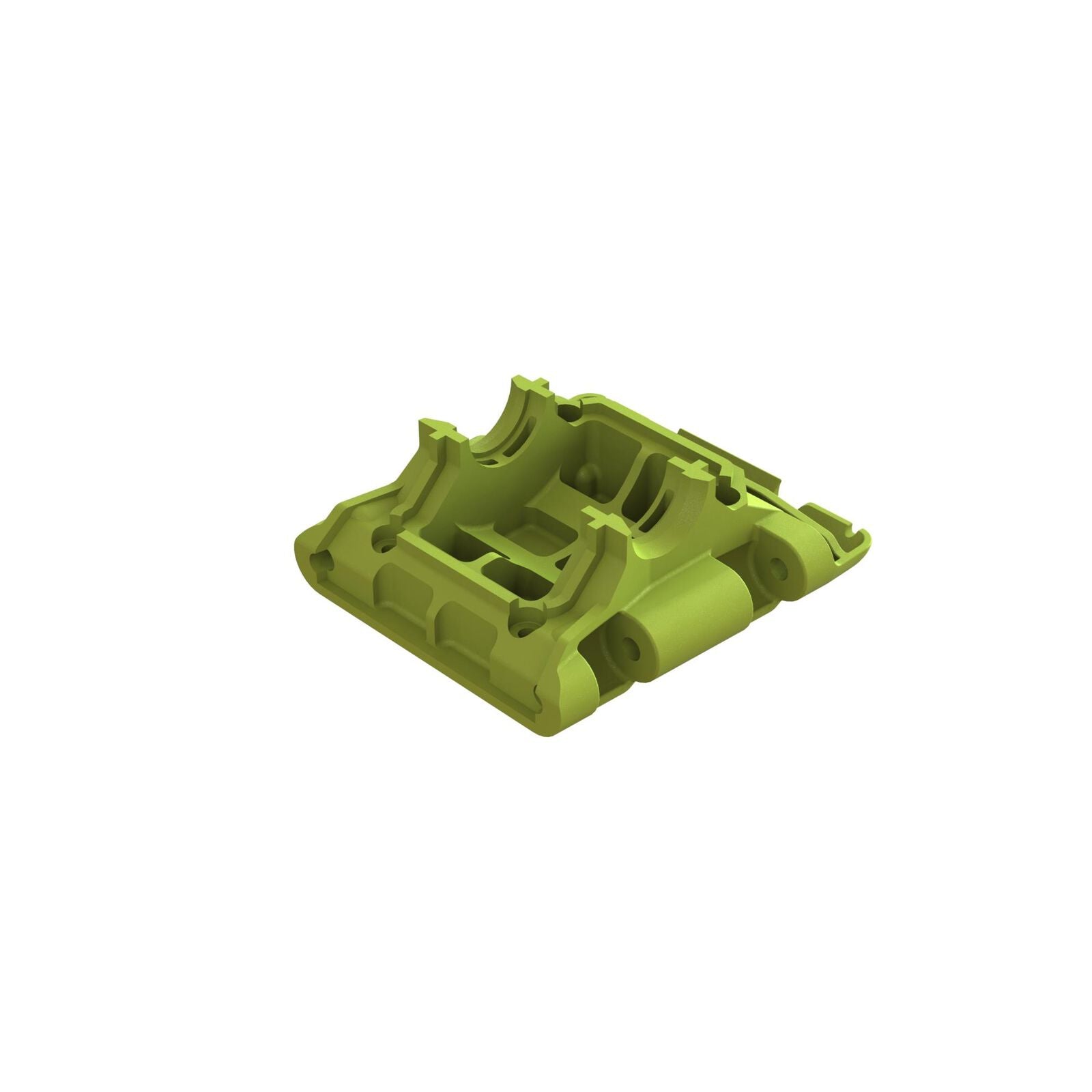 Arrma Rear Lower Skid/Gearbox Mount, Fluorescent Yellow