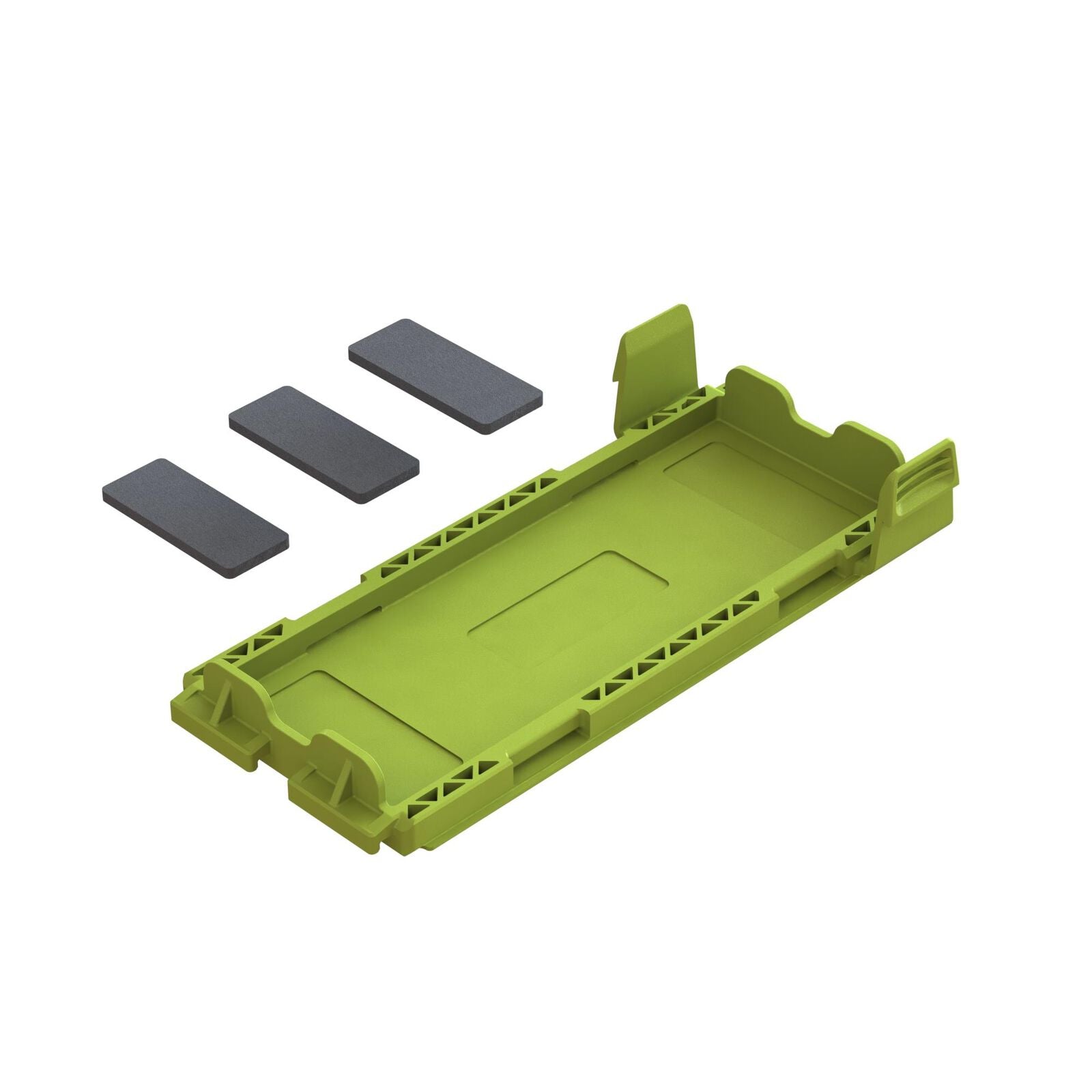Arrma Battery Door Set, Fluorescent Yellow