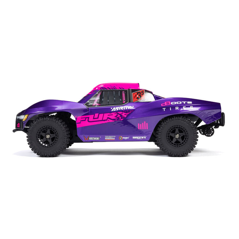 Arrma 1/10 FURY 223S BLX Brushless 2WD Short Course Truck RTR with DSC