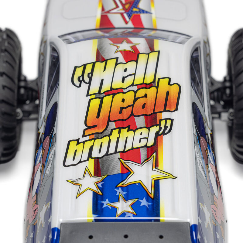 ** PRE-ORDER ** ARRMA FREEDOM FLYER 223S 1/10 2WD RTR - White (Battery & Charger Included)