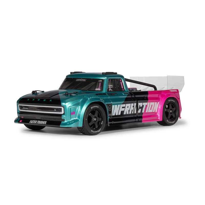 ** PRE-ORDER ** Arrma Infraction V4 223S Brushless 1/8 RTR Electric 4WD Street Bash Truck w/2.4GHz Transmitter