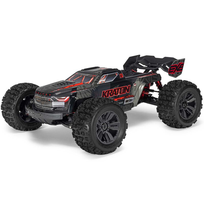 Arrma 1/8 KRATON 6S EXB 4WD RTR Brushless Speed Truck, BLACK