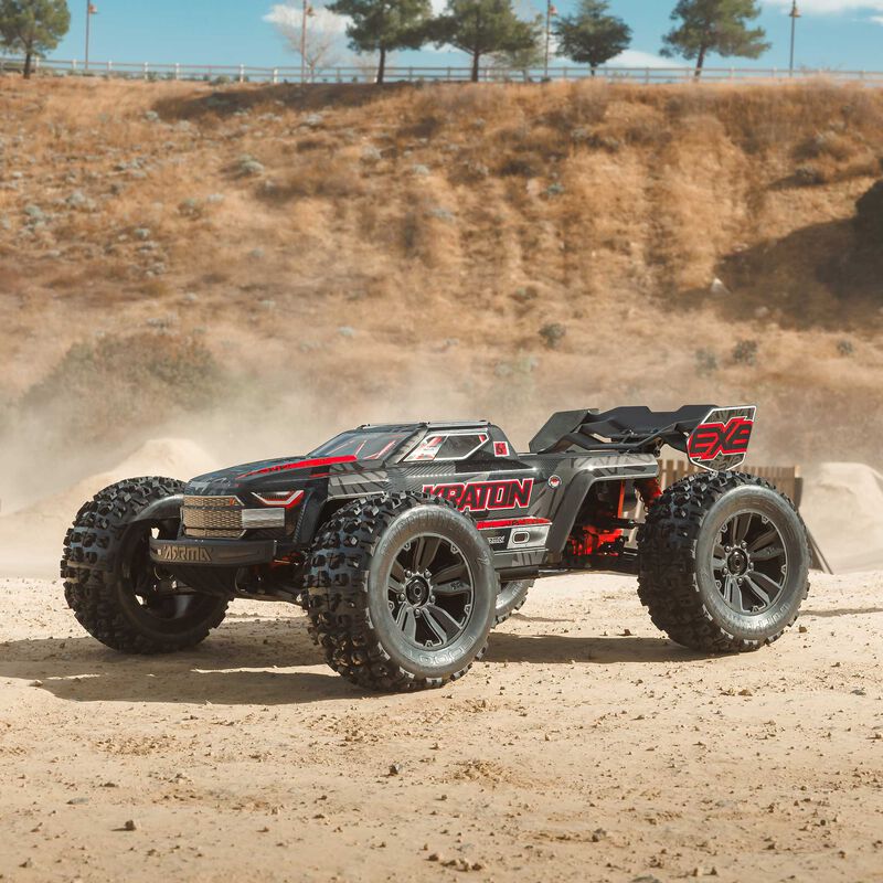 Arrma 1/8 KRATON 6S EXB 4WD RTR Brushless Speed Truck, BLACK