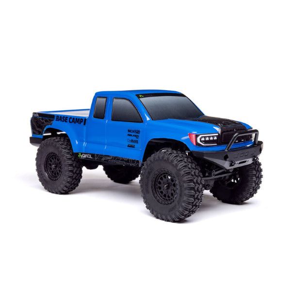 Axial 1/24 SCX24 Base Camp 4WD Rock Crawler Brushed RTR with