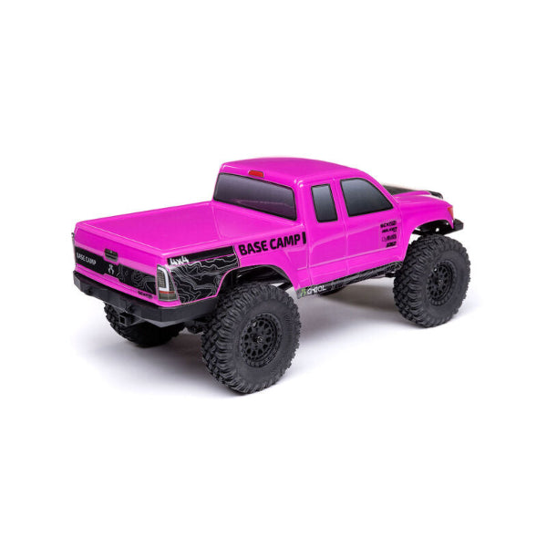 Axial 1/24 SCX24 Base Camp 4WD Rock Crawler Brushed RTR with Battery & Charger
