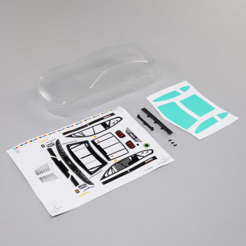 Losi 1/12 NASCAR 2024 Ford Mustang Body (Clear)