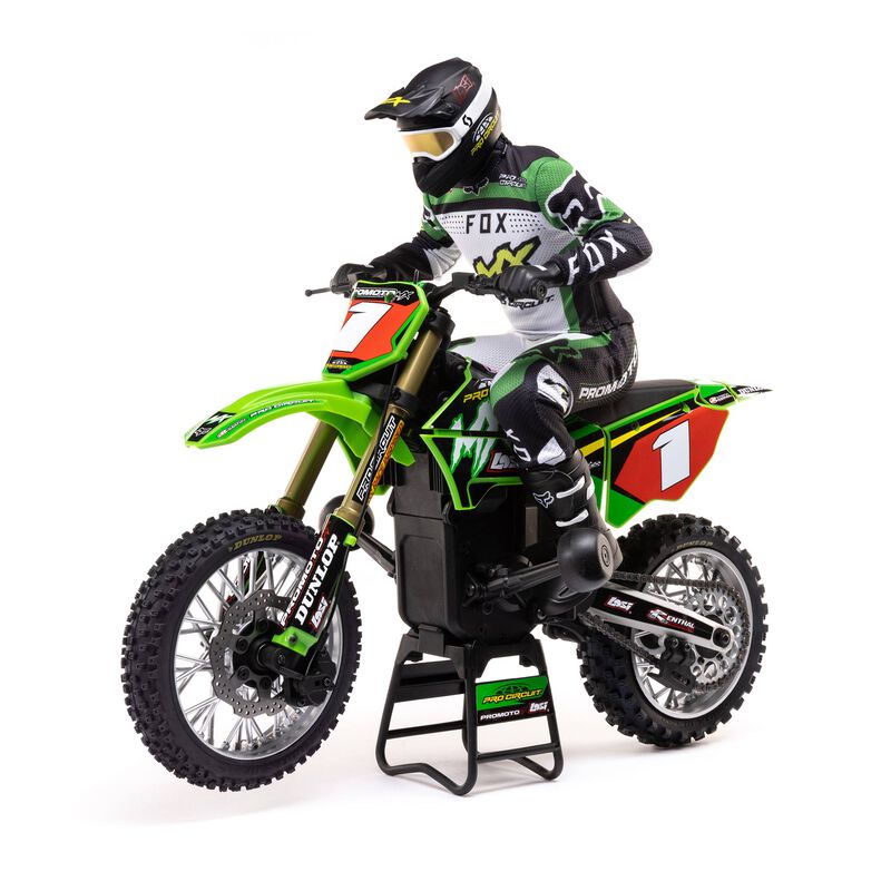 **PRE-ORDER** Losi 1/4 Promoto-MX Motorcycle RTR with Battery and Charger, Pro Circuit