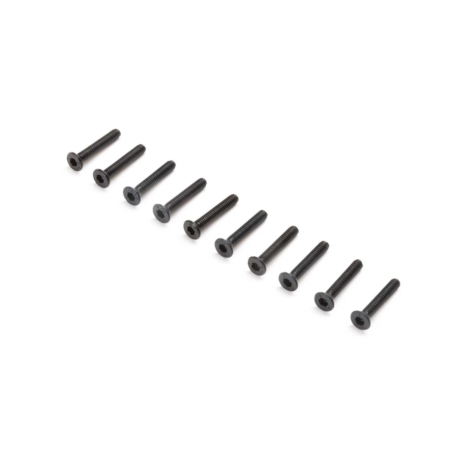 Losi Flat Head Screws, M2x12mm (10)