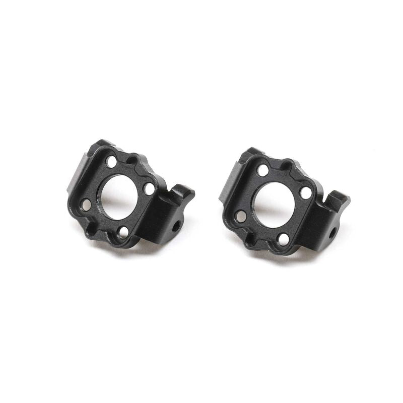 Losi Aluminum Spindle Carrier Set, 5deg, Black: Mini LMT
