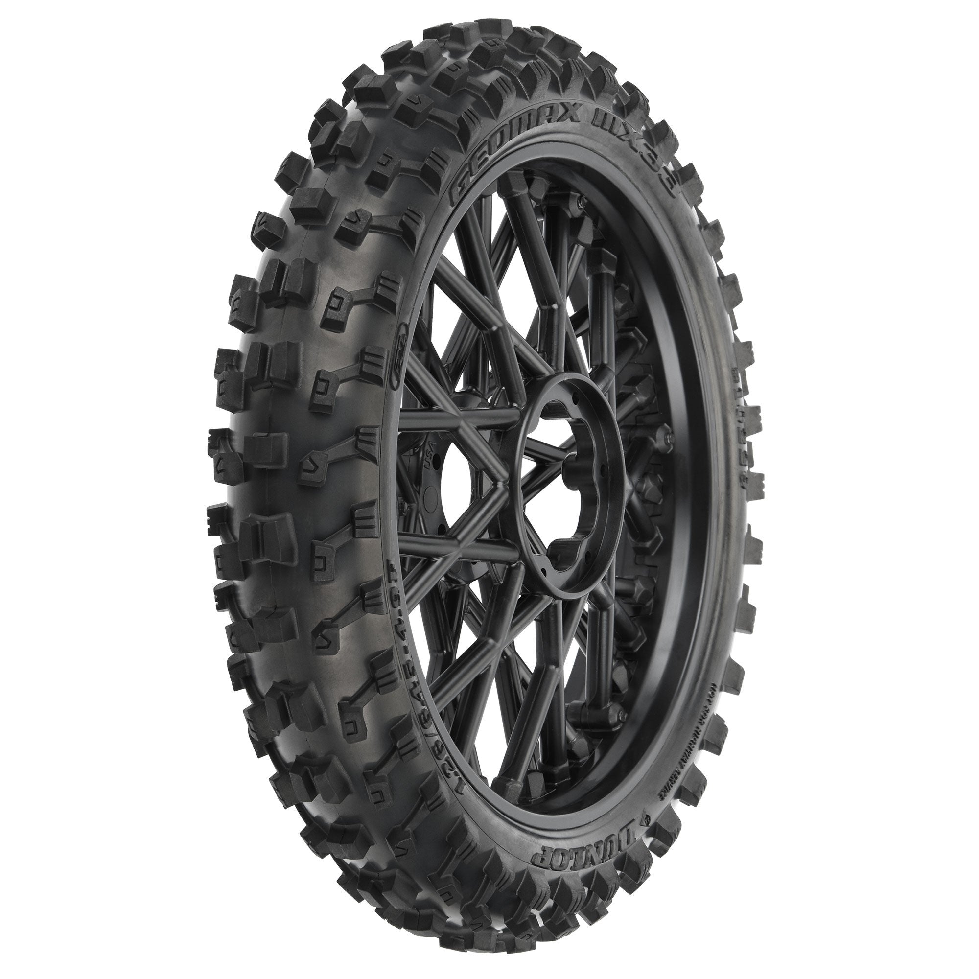 Pro-Line 1/4 Dunlop Geomax MX33 CR4 Front Tire MTD Black: Promoto-MX