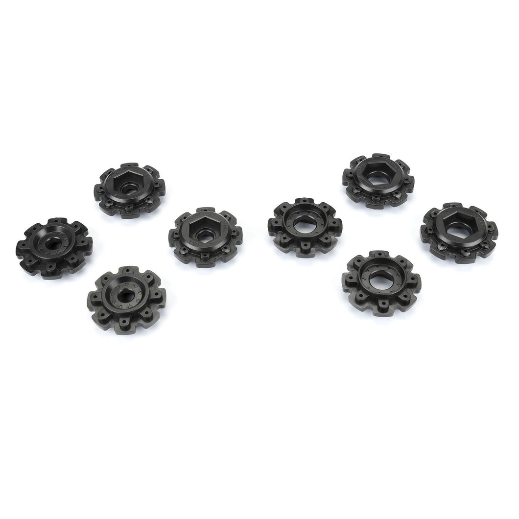 Pro-Line 1/6 8x48 to 24mm Hex Adapters: KRATON 8S & X-MAXX