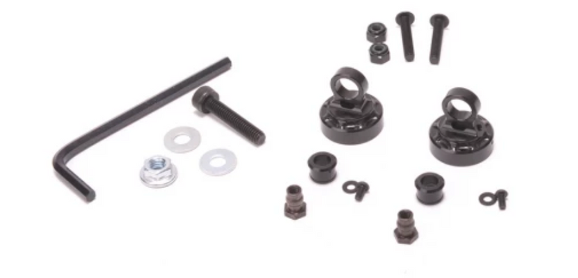 Schumacher Big Bore Alloy Shock Cap Set (pr) - L1R,LD3,ST2