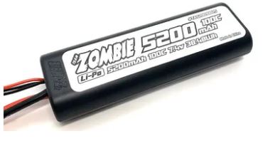 Team Zombie 5200mAh 7.4v 100c Tamiya Stick Pack