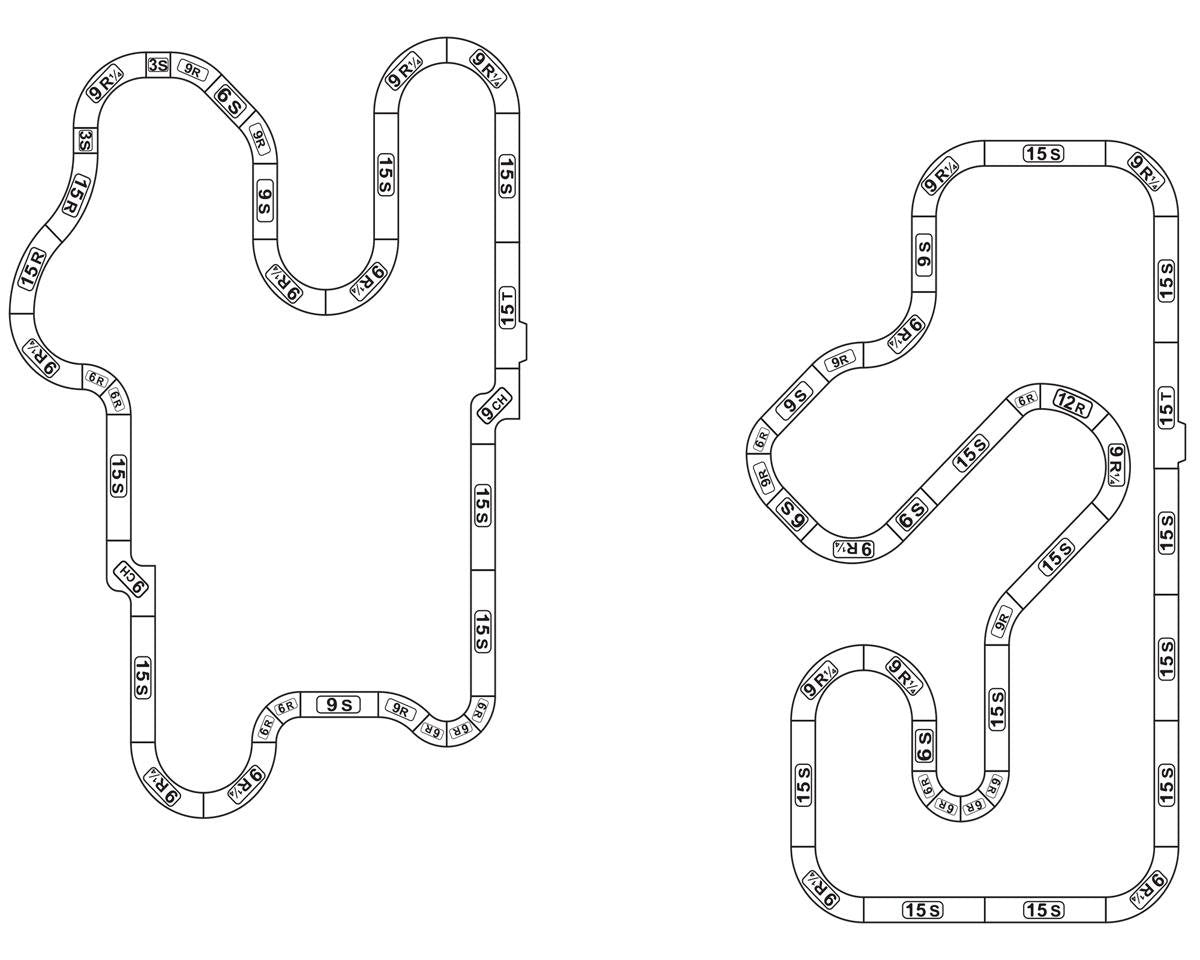 AFX Ayrton Senna Limited Edition 80s Formula Slot Car Track Set