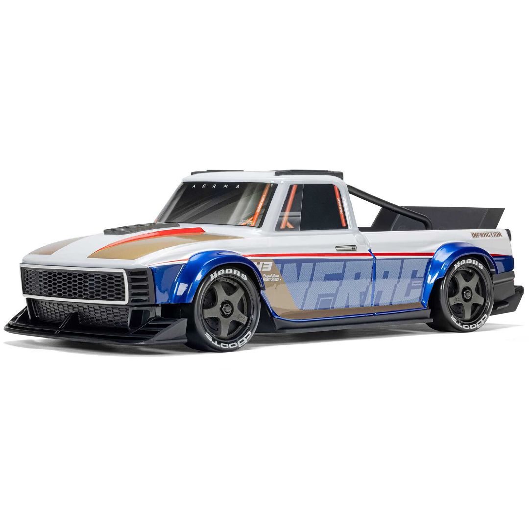** PRE-ORDER ** ARRMA 1/12 INFRACTION 4WD GROM 3S (White}
