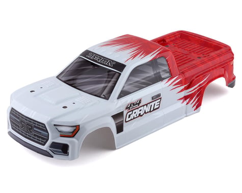 ARRMA Granite Clipless Painted Decaled Trimmed Body, Red