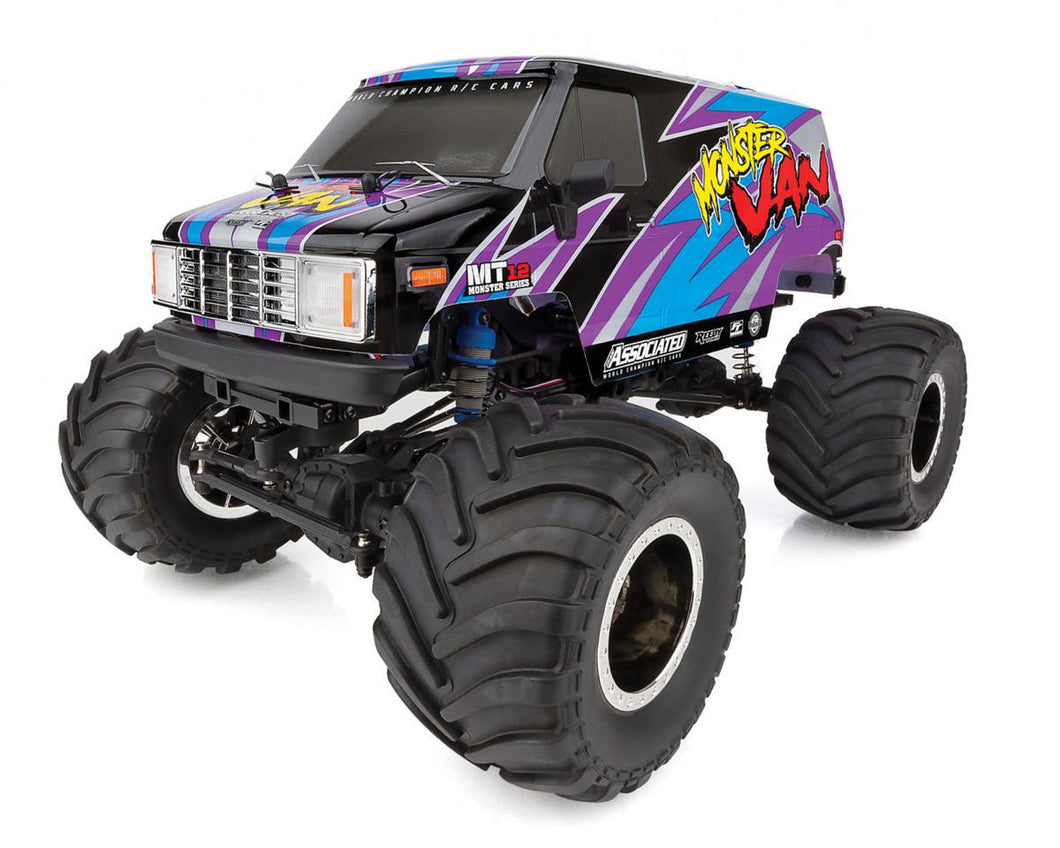 Team Associated MT12 Brushed Monster Van 4WD RTR 1/12 Electric Monster Truck w/2.4GHz Radio