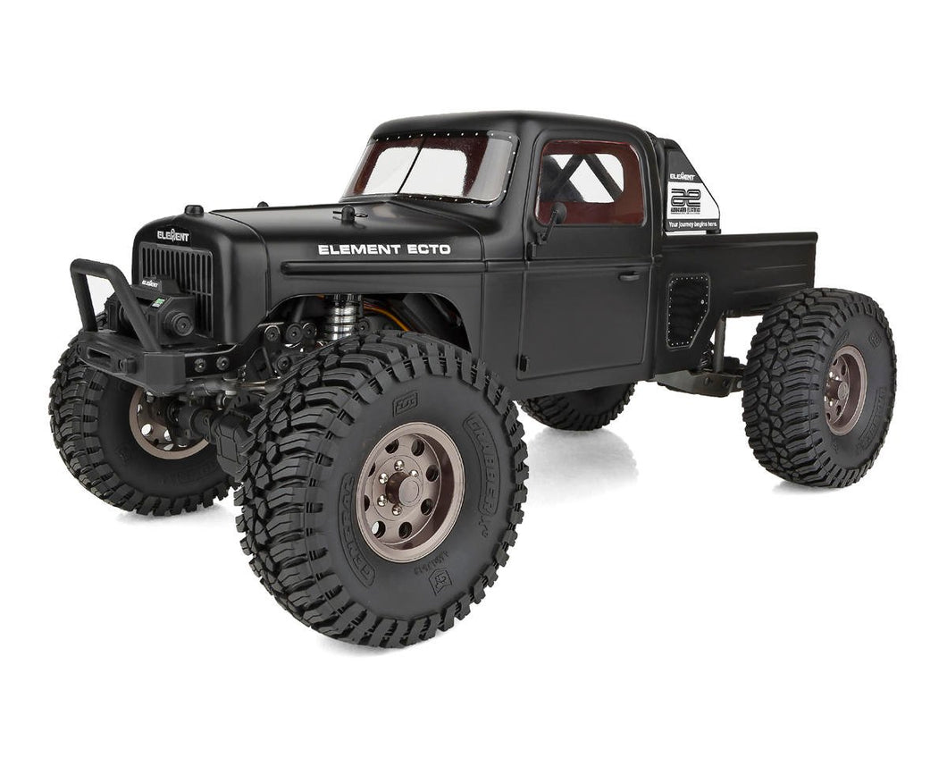 Element RC Enduro Ecto Black Trail Truck 4x4 RTR Rock Crawler w/2.4GHz Radio