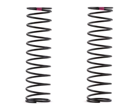 Team Associated RC8B Rear V2 Shock Spring Set (Pink - 3.7lb/in) (2)
