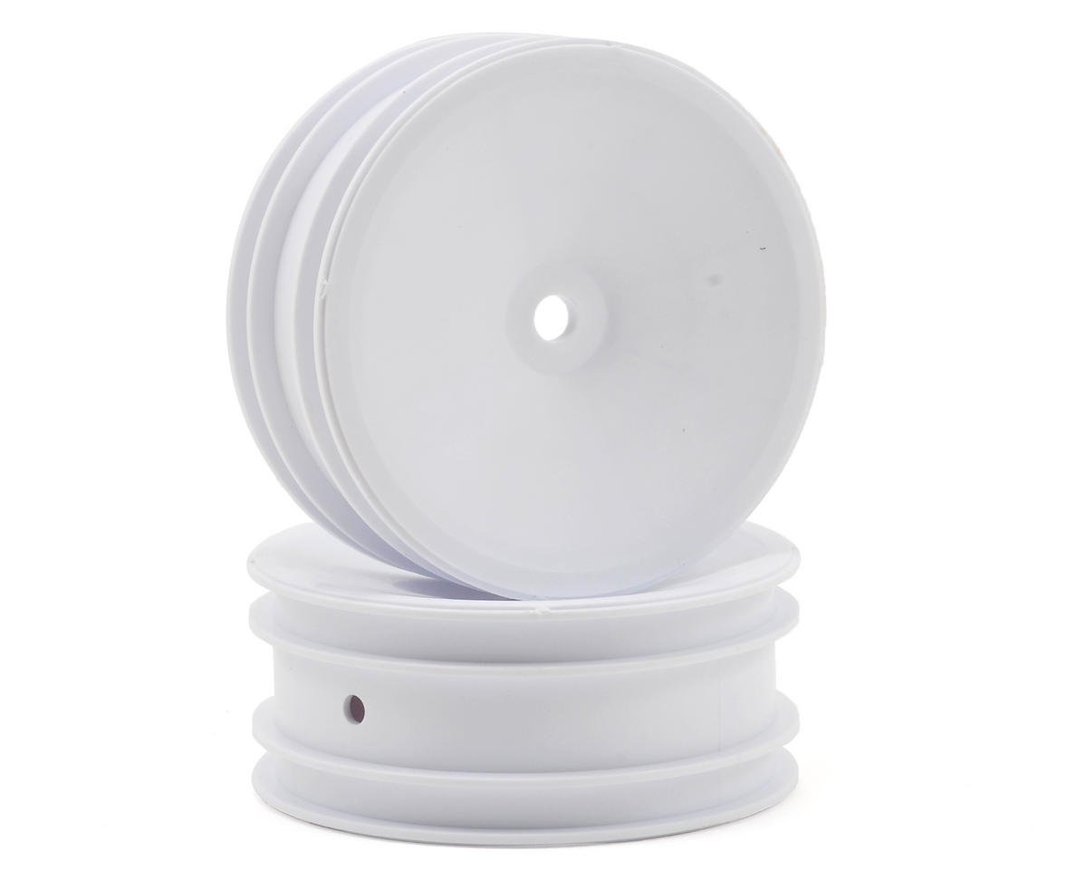 Team Associated 12mm Hex 2.2 Front Buggy Wheels (2) (B6) (White)