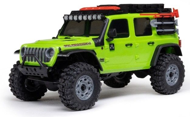 Axial 1/30 SCX30 Jeep Wrangler JLU 4X4 RTR Brushed Rock Crawler (Battery & Charger Included)