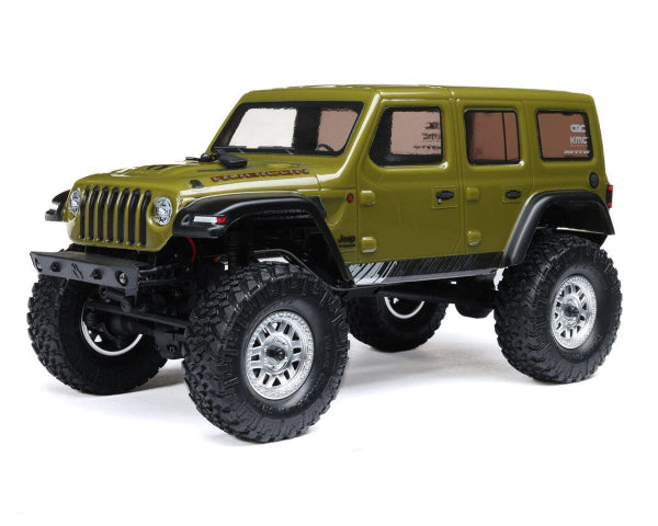 Axial SCX24 Jeep Wrangler JLU 4WD RTR 1/24 Scale Mini Rock Crawler w/2