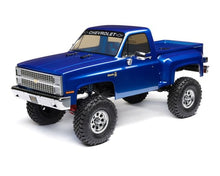 Load image into Gallery viewer, Axial SCX10 III 1982 Chevy K10 &quot;Base Camp&quot; RTR 4WD Rock Crawler (Blue) w/2.4GHz Radio
