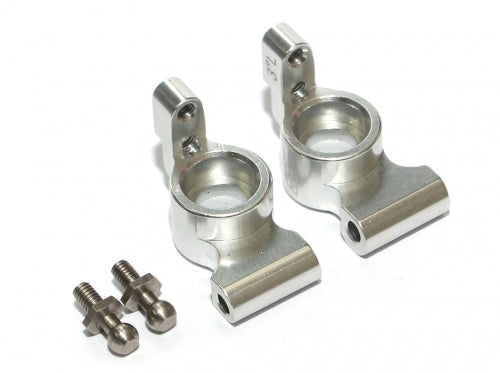 Boom Racing Aluminum Rear Knuckle Arm - 1 Pair Silver for HPI Sprint 2