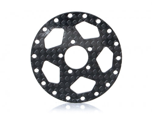 Boom Racing ProBuild™ 1.9" CFS5 Carbon Fiber Faceplate (1) Black