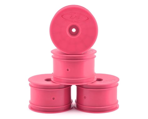 DE Racing Speedline 2.2 1/10 Buggy Rear Wheels (4) (B6/B74/22/22-4) (Pink) w/12mm Hex