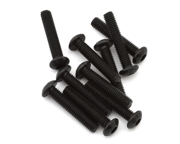 EcoPower 3mm "High Strength" Steel Button Head Screws (10) (3x16mm)