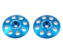 Load image into Gallery viewer, Exotek 22mm 1/8 XL Aluminum Wing Buttons (2) (Blue)
