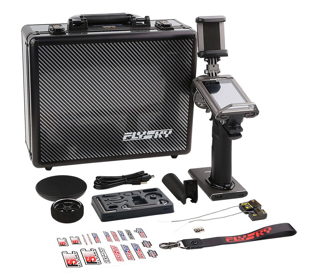 Flysky Noble NB4 Pro+ AFHDS3 18-Channel 2.4GHz Radio System w/FGr4B & FGr8B Receivers