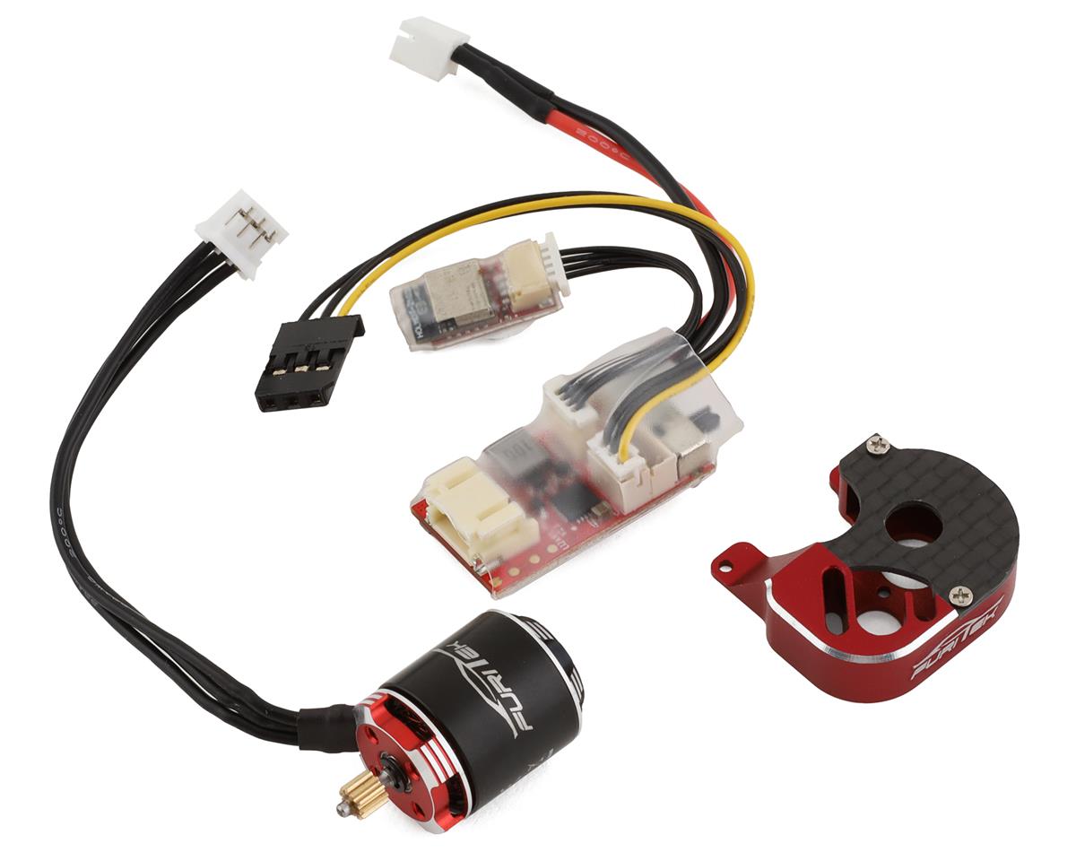 FURITEK Torpedo Brushless Power System For AXIAL SCX24 - Python Pro ESC & Cedar Motor Combo, RC Crawler Upgrade